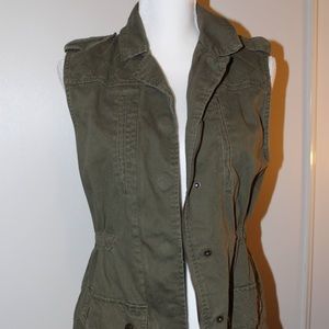 Military Green Utility Vest
